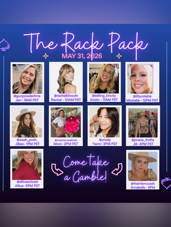 Dresses & Skirts - 5/31 The Rack Pack LIVE! 🎲 ♠️